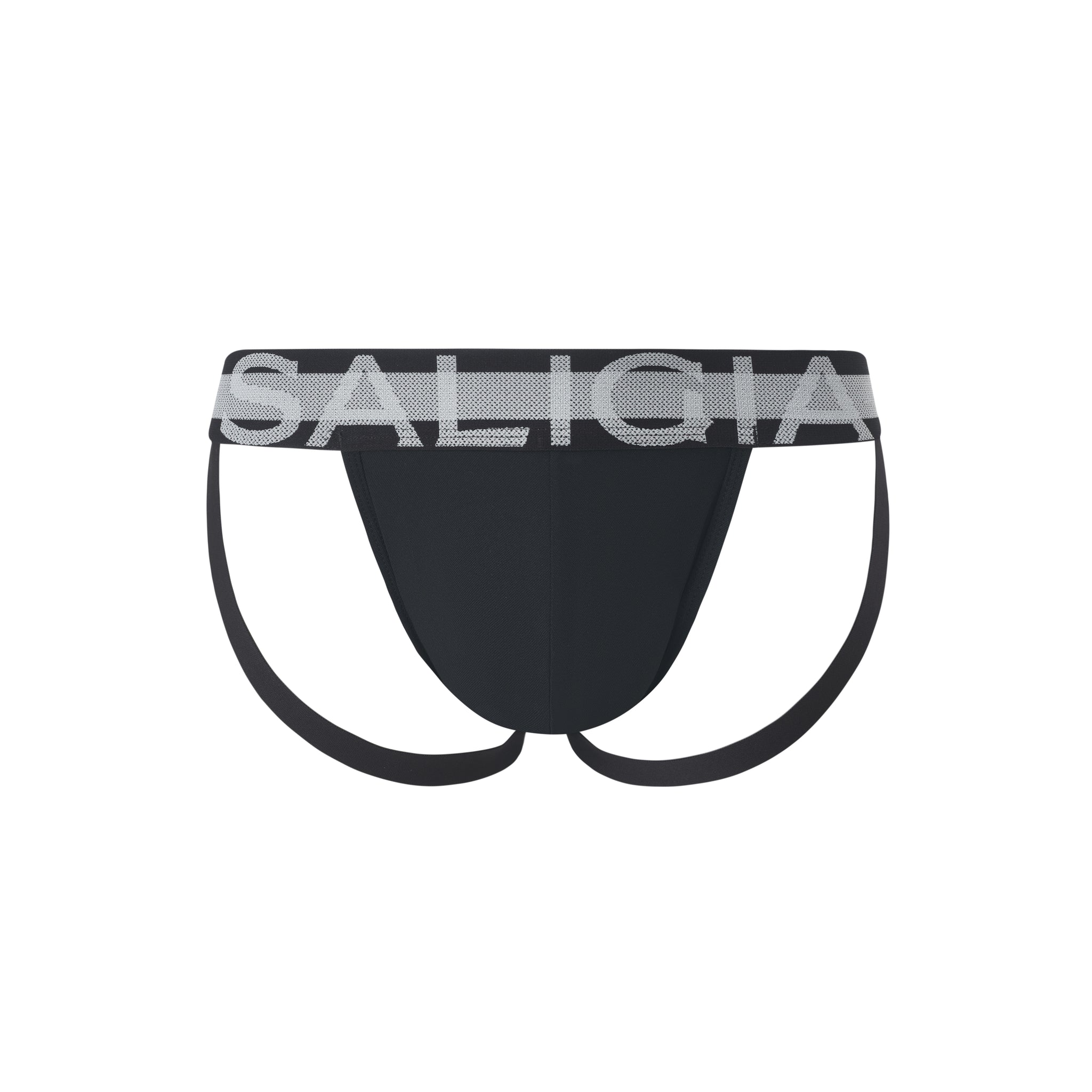 SALIGIA Black Nylon Anaerobic Club Jockstrap - BANG & STRIKE