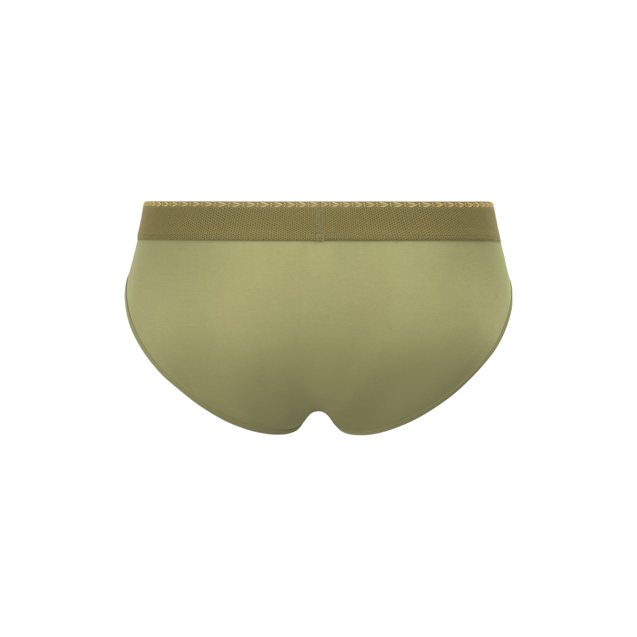 SALIGIA Green Greek Modal Laurel Brief - BANG & STRIKE (view 3)