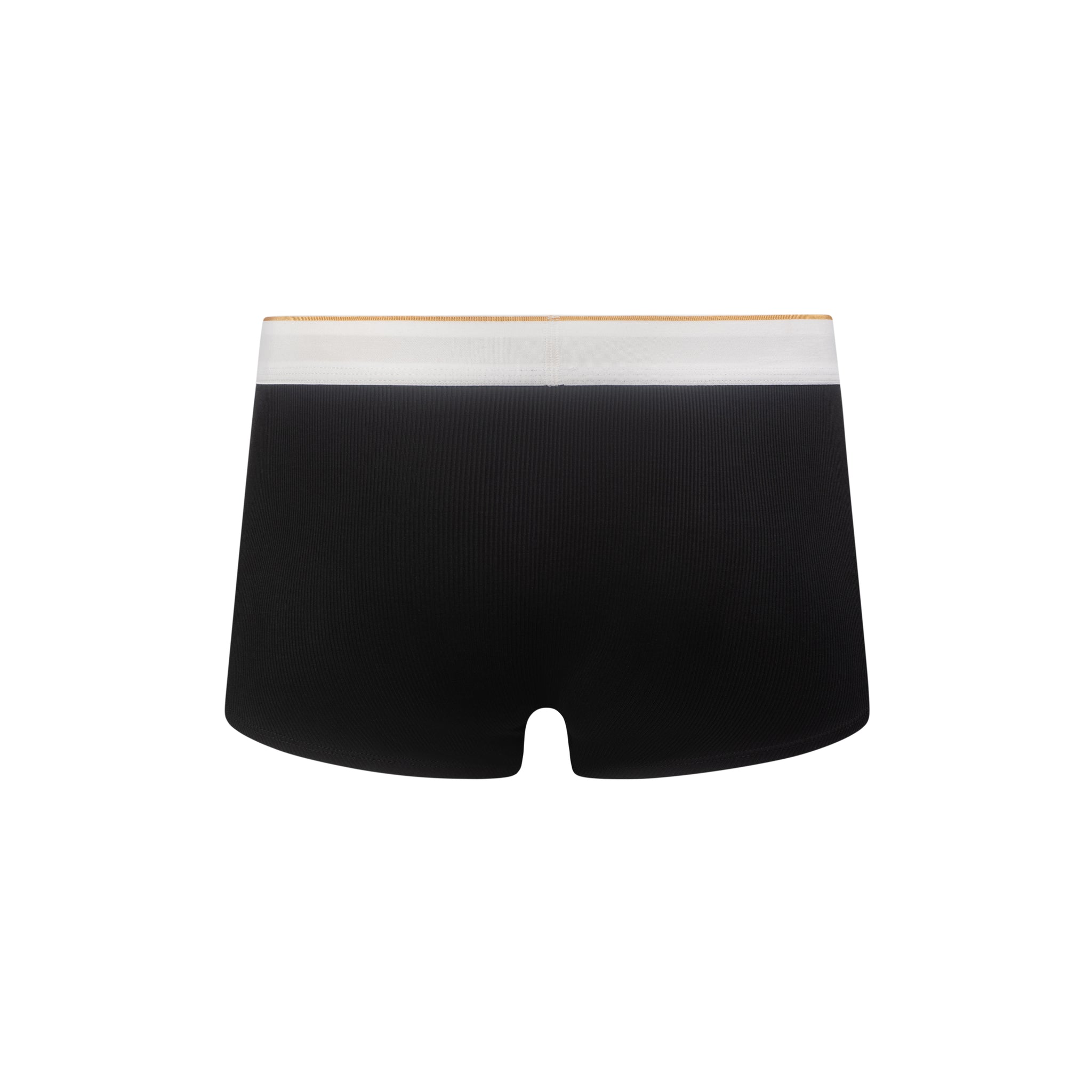 SALIGIA Soft TENCEL Black Ribbed Trunk - BANG & STRIKE (view 4)