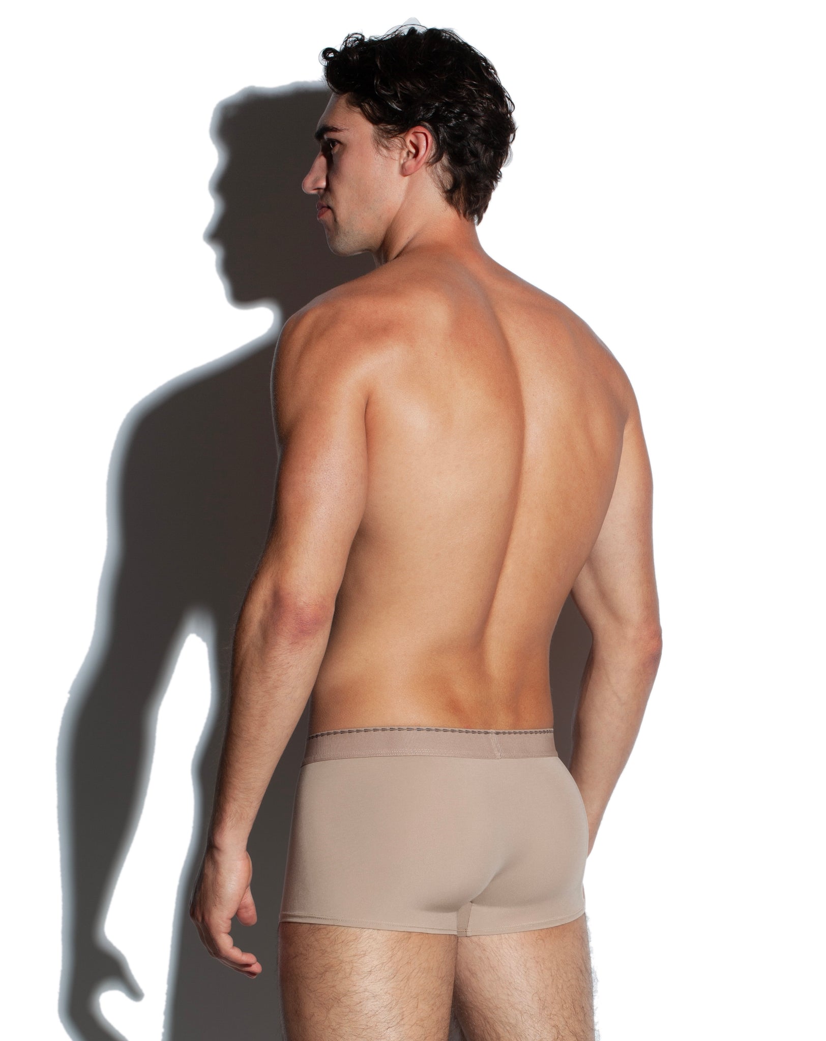SALIGIA Brown Greek Lyocell Acanthus Trunk - BANG & STRIKE (view 3)