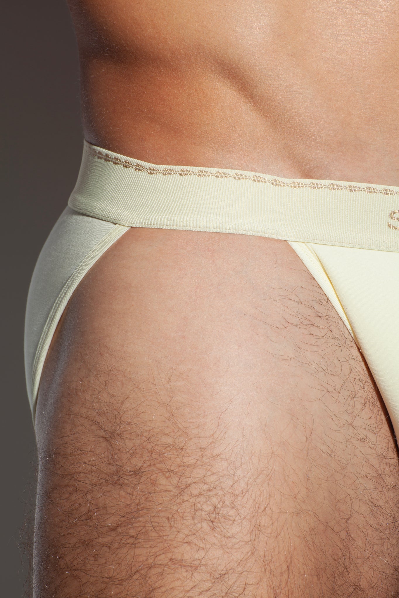 SALIGIA Yellow Greek Lyocell Acanthus Sport Brief - BANG & STRIKE (view 5)