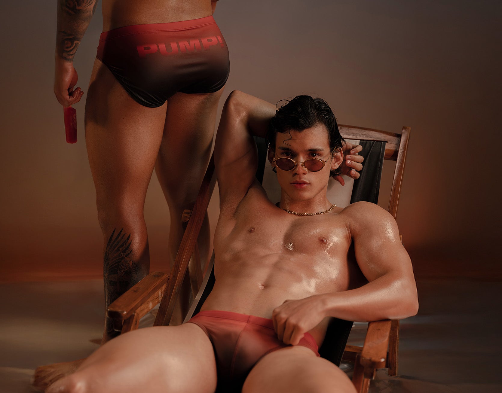 PUMP! Nightfall Suncity Swim Brief - BANG & STRIKE (view 2)