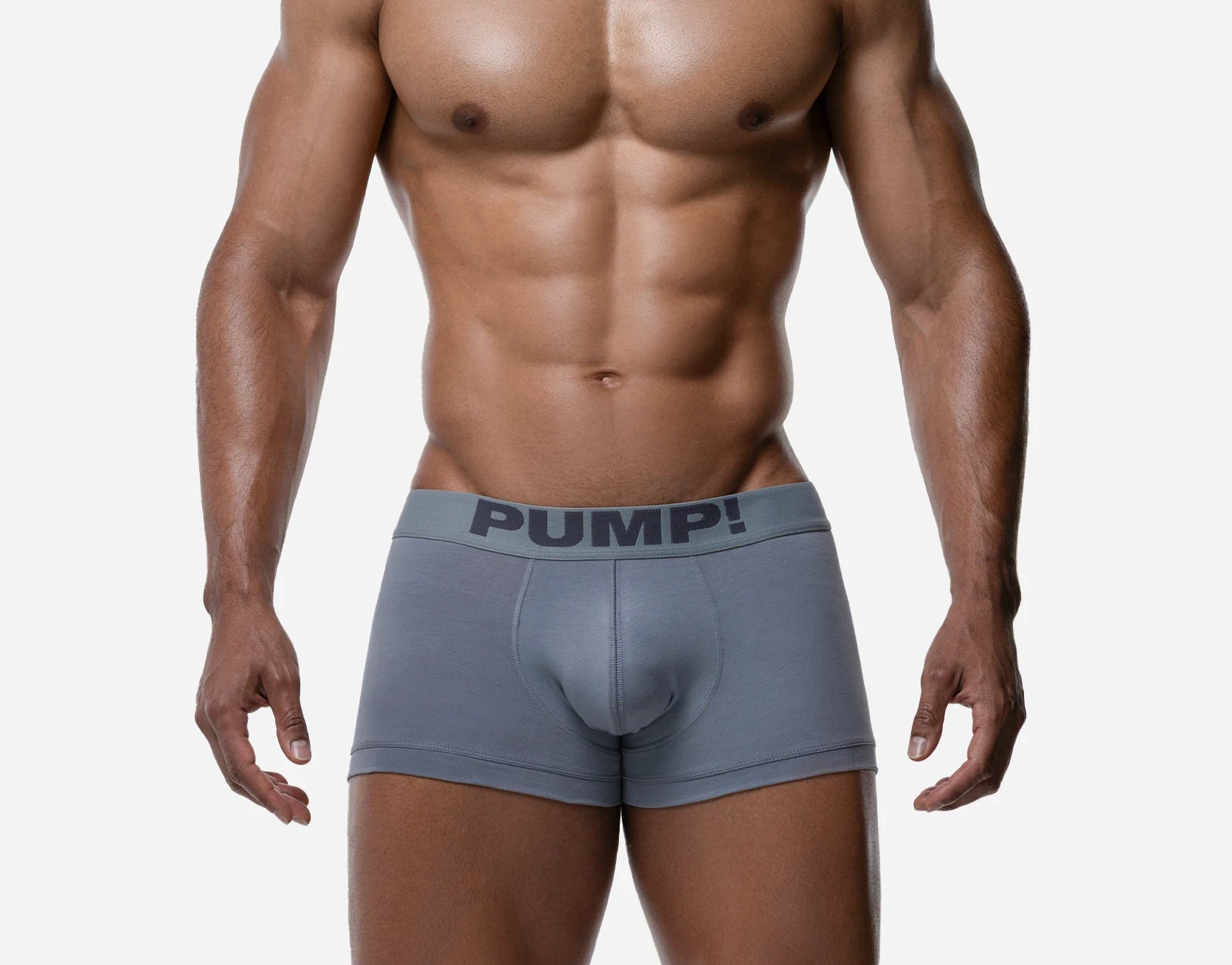 PUMP! Classic Grey Boxer - BANG & STRIKE (view 2)