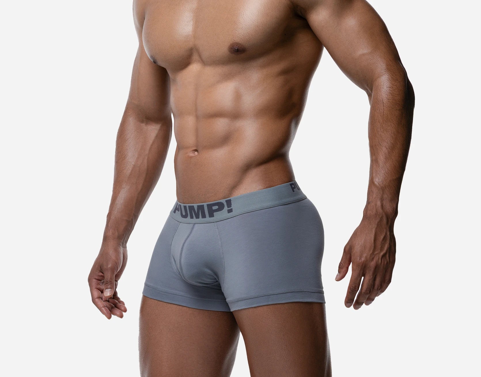 PUMP! Classic Grey Boxer - BANG & STRIKE (view 3)