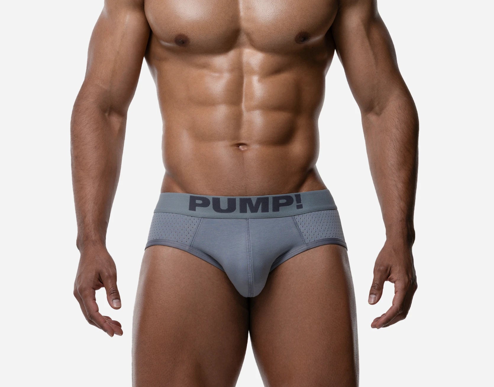 PUMP! Classic Grey Brief - BANG & STRIKE (view 2)