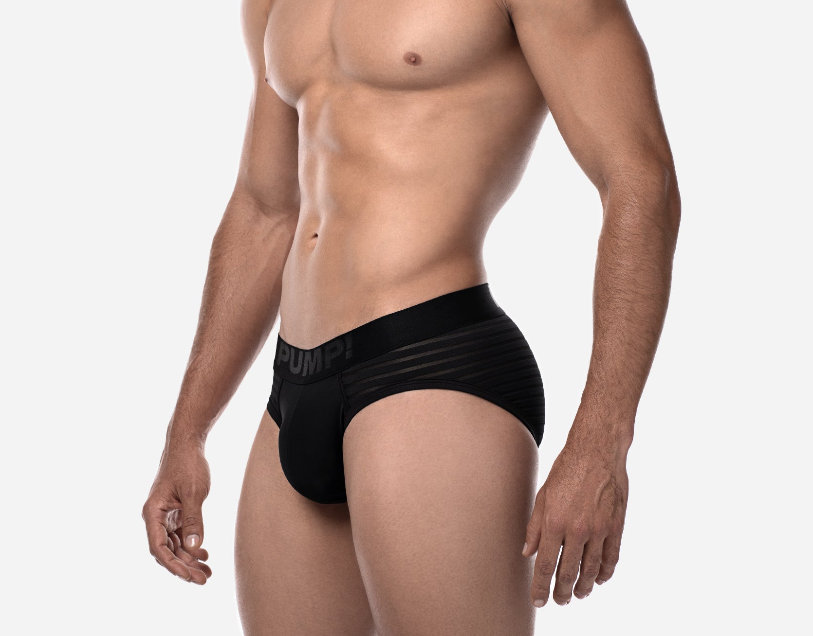 PUMP! Whisper Black Brief - BANG & STRIKE (view 5)