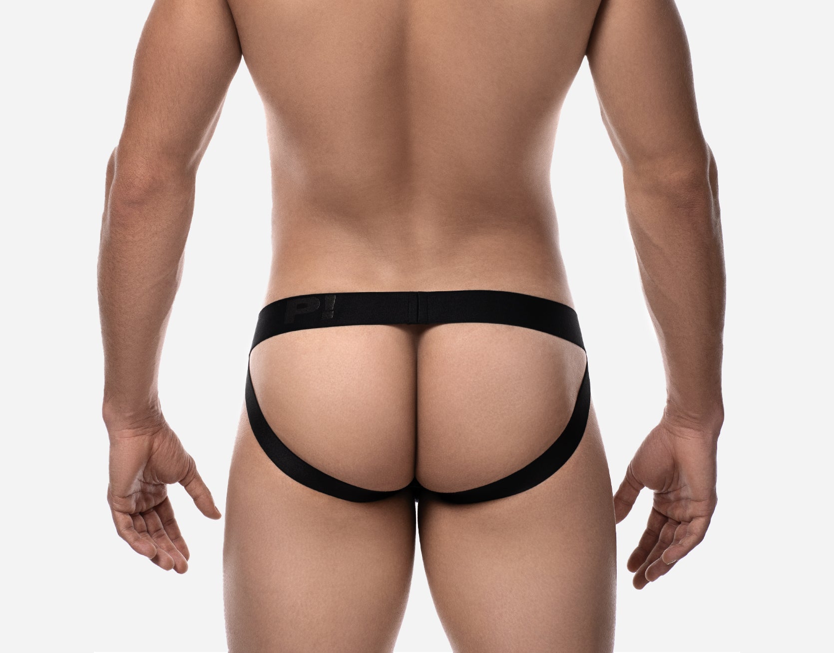 PUMP! Whisper Black Jock Strap - BANG & STRIKE (view 4)