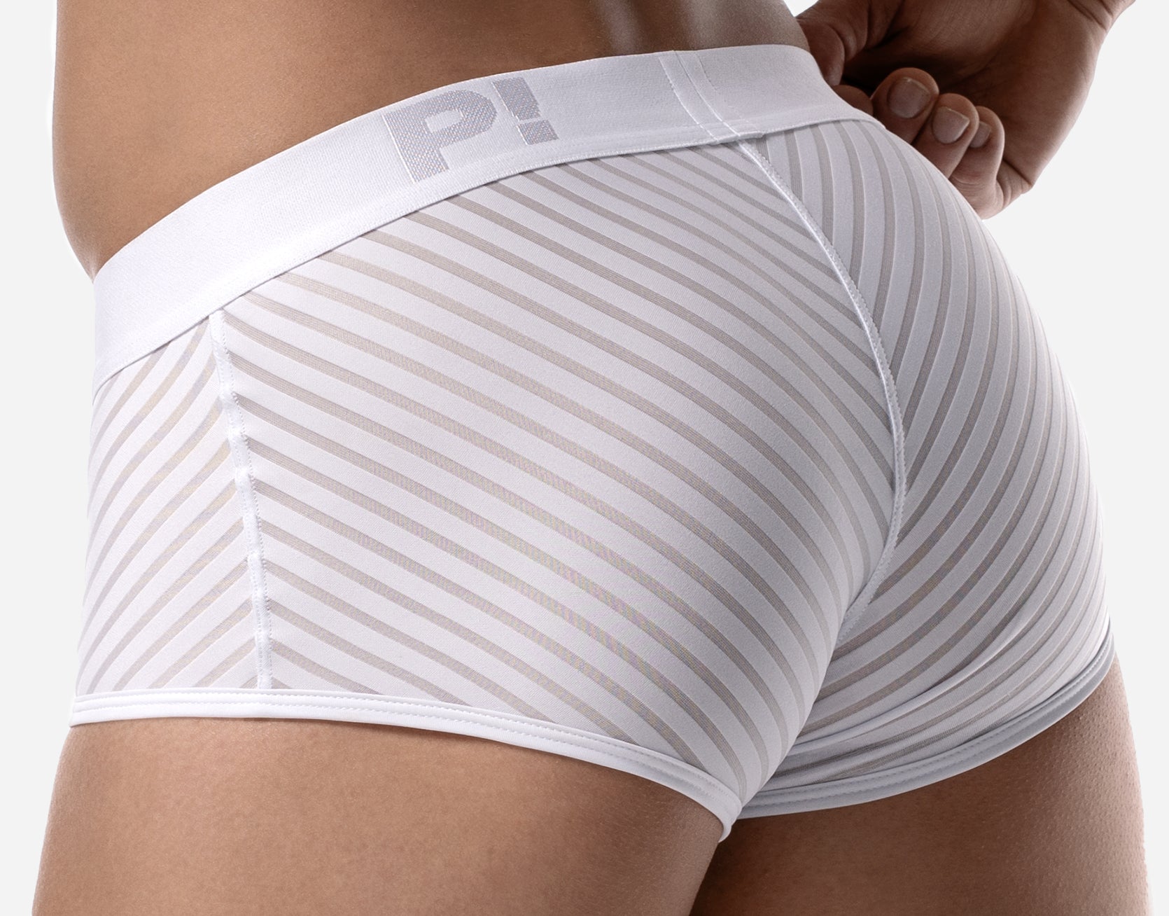 PUMP! Whisper White Boxer - BANG & STRIKE (view 3)