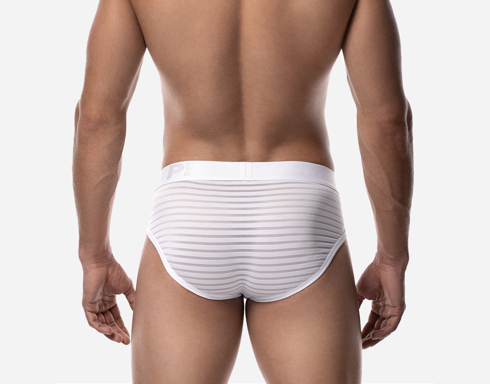 PUMP! Whisper White Brief - BANG & STRIKE (view 4)
