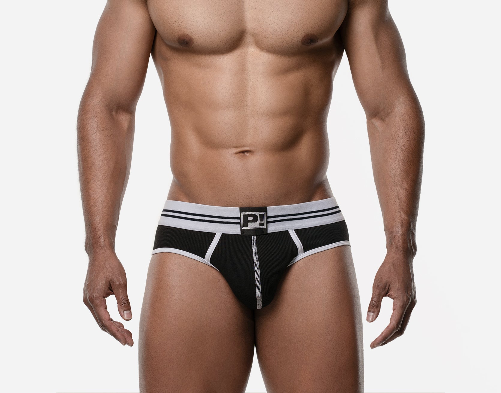 PUMP! Round2 Black Backless Brief - BANG & STRIKE (view 7)