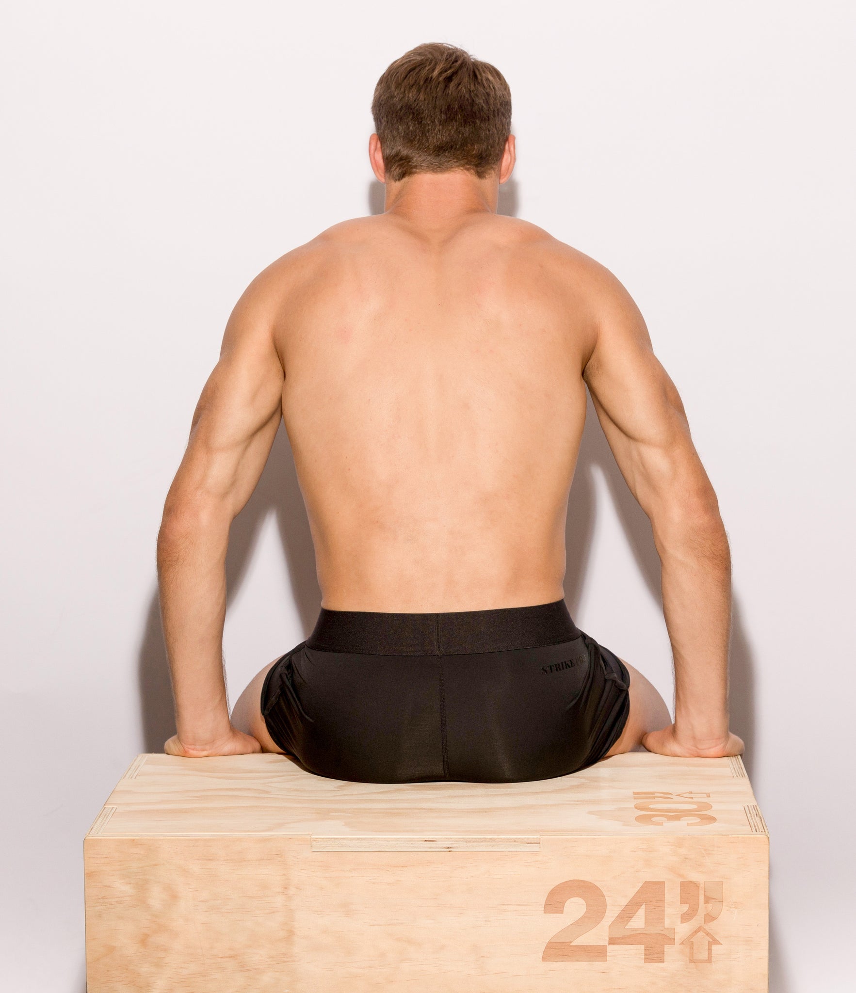 STRIKE PRO Black Microfibre Sport Boxer - BANG & STRIKE