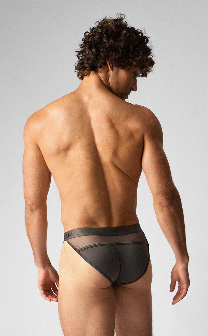 TEAMM8 Score Sheer Sports Brief Pewter (view 2)