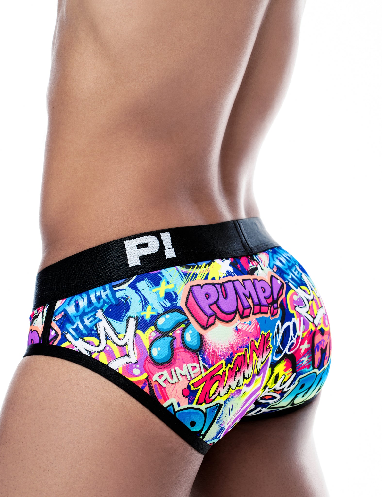 PUMP! Drip Graffiti Brief - BANG & STRIKE