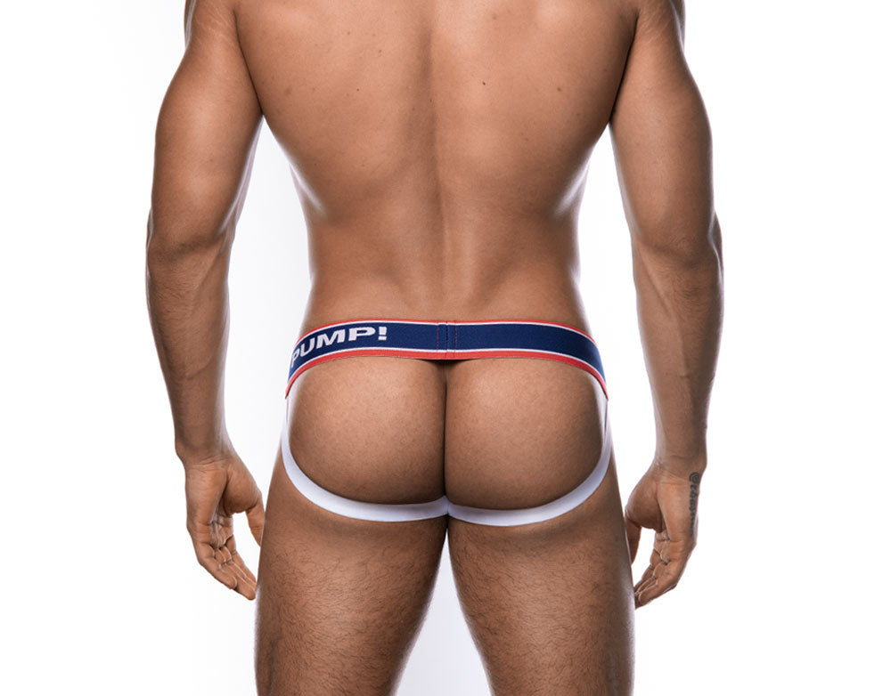 PUMP! FEVER Red JockStrap - BANG & STRIKE