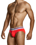 MODUS VIVENDI DRY-TECH RED CLASSIC BRIEF - BANG & STRIKE (view 3)