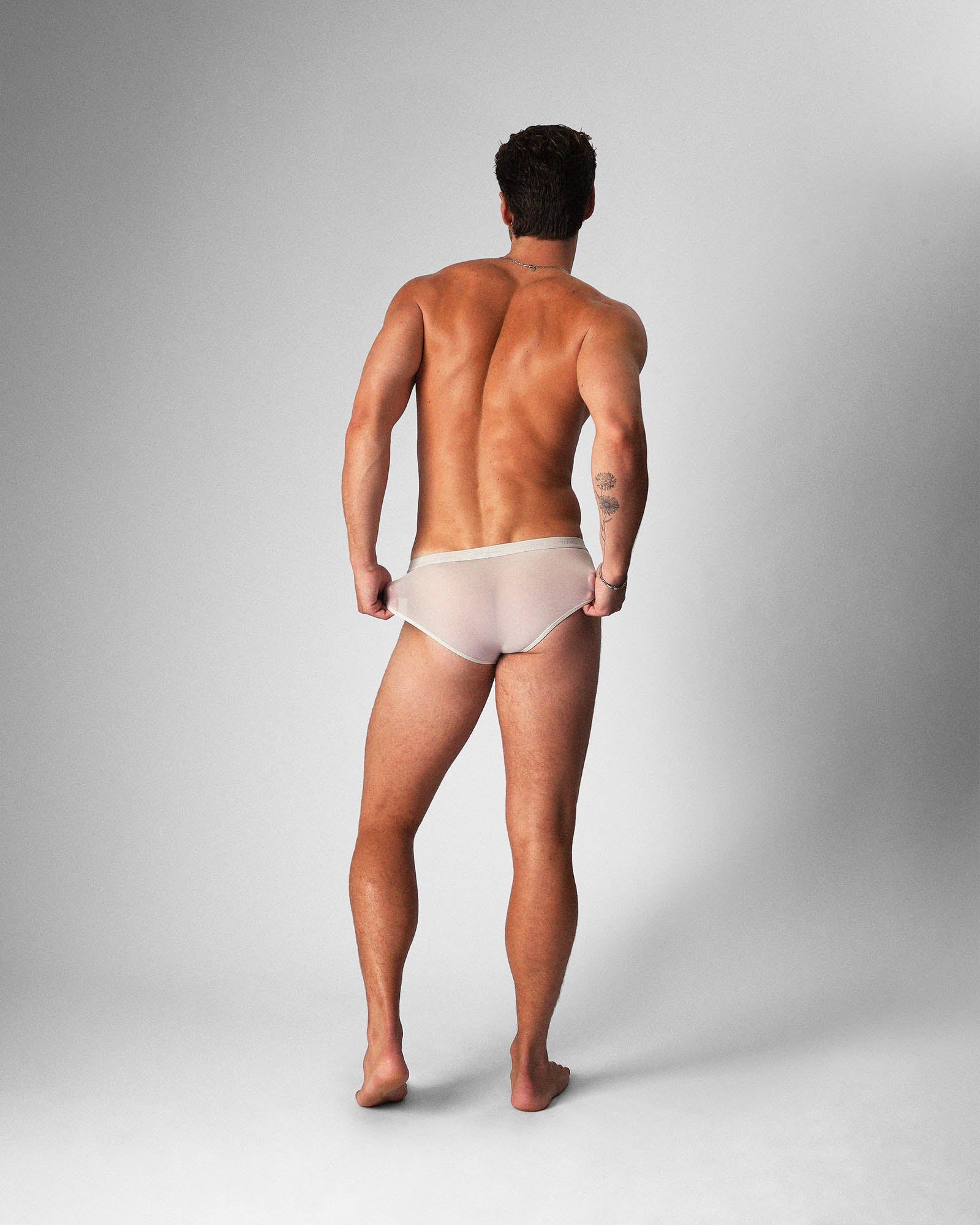 TEAMM8 Allure Sheer Brief Platinum (view 2)