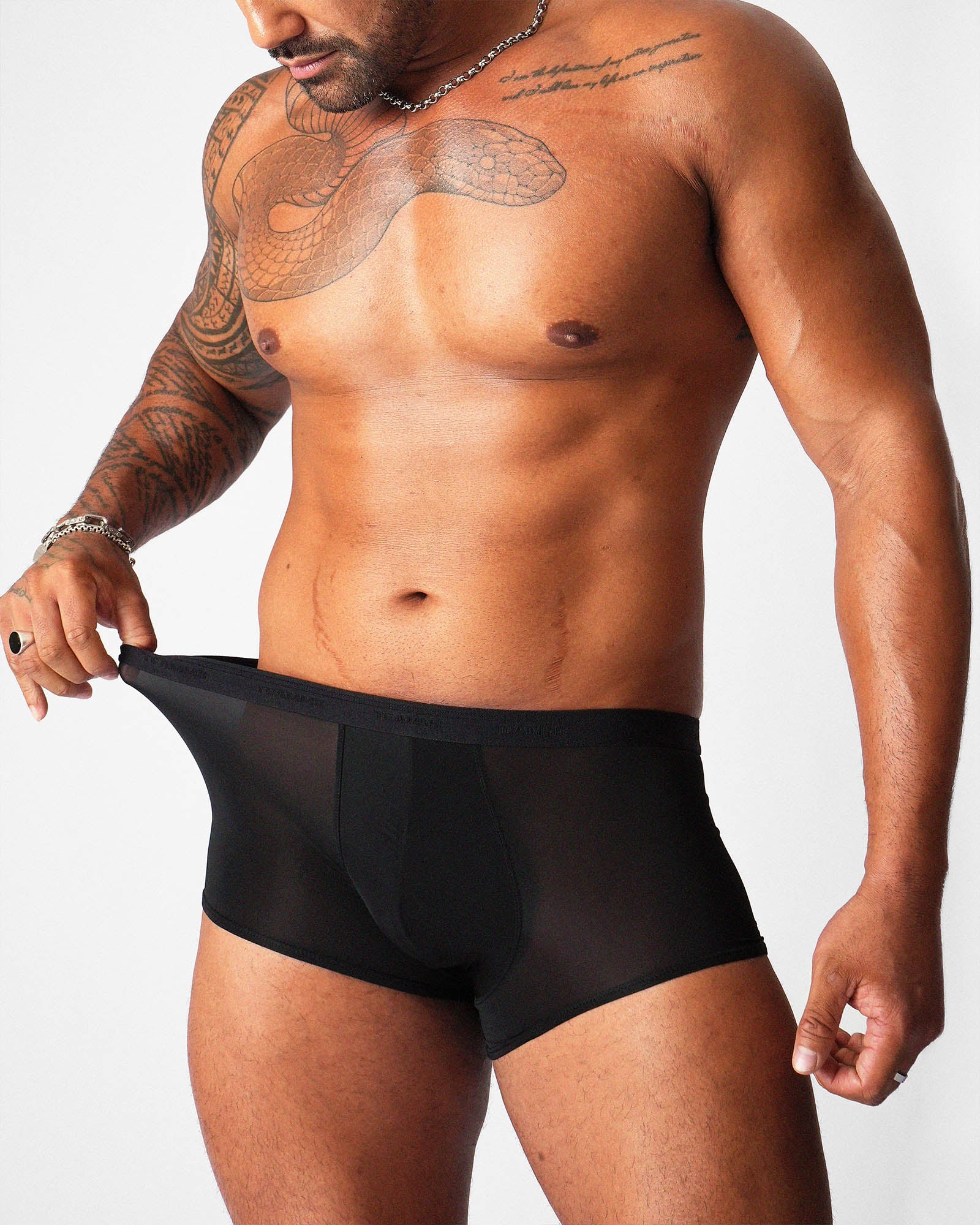 TEAMM8 Allure Sheer Trunk Noir