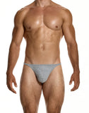 Modus Vivendi Ribbed Cotton Thong Grey - BANG & STRIKE
