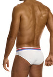 Modus Vivendi White Heritage Classic Brief - BANG & STRIKE (view 3)