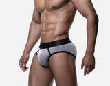 PUMP! Washed Denim Bleach Brief - BANG & STRIKE (view 2)
