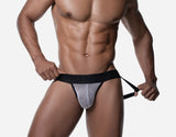 PUMP! Washed Denim Bleach Jockstrap - BANG & STRIKE