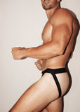 STRIKE PRO Core Cotton Jockstrap Black - BANG & STRIKE (view 3)