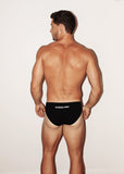 STRIKE PRO Core Cotton Slip Brief Black - BANG & STRIKE (view 4)