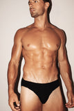 STRIKE PRO Core Cotton Slip Brief Black - BANG & STRIKE (view 3)