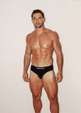 STRIKE PRO Core Cotton Hip Brief Black - BANG & STRIKE (view 4)
