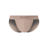 SALIGIA Brown Greek Lyocell Acanthus Sport Brief - BANG & STRIKE (view 4)