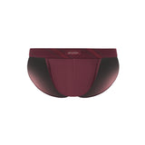 SALIGIA Burgundy Axis Concerto Sport Brief - BANG & STRIKE (view 2)