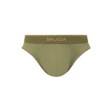 SALIGIA Green Greek Modal Laurel Brief - BANG & STRIKE (view 2)