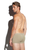 SALIGIA Khaki Greek 140s Cotton Olive Trunk - BANG & STRIKE (view 3)