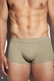 SALIGIA Khaki Greek 140s Cotton Olive Trunk - BANG & STRIKE (view 6)