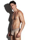 SALIGIA Brown Greek Lyocell Acanthus Brief - BANG & STRIKE (view 2)