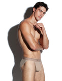 SALIGIA Brown Greek Lyocell Acanthus Sport Brief - BANG & STRIKE (view 2)
