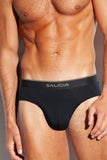 SALIGIA Black Greek Modal Column Brief - BANG & STRIKE (view 2)