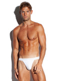 SALIGIA White Greek Modal Column Sport Brief - BANG & STRIKE