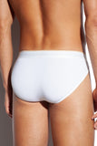 SALIGIA White Greek Modal Column Sport Brief - BANG & STRIKE (view 6)