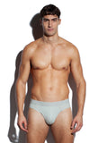 SALIGIA Grey Greek Lyocell Acanthus Brief - BANG & STRIKE