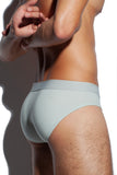 SALIGIA Grey Greek Lyocell Acanthus Brief - BANG & STRIKE (view 6)