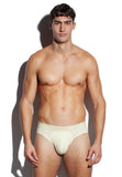 SALIGIA Yellow Greek Lyocell Acanthus Brief - BANG & STRIKE