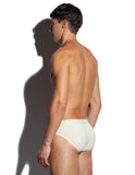 SALIGIA Yellow Greek Lyocell Acanthus Brief - BANG & STRIKE (view 3)