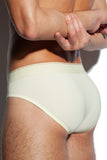 SALIGIA Yellow Greek Lyocell Acanthus Brief - BANG & STRIKE (view 6)
