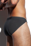 SALIGIA Black Greek Lyocell Acanthus Sport Brief - BANG & STRIKE (view 4)