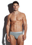 SALIGIA Grey Greek Modal Wheat Brief - BANG & STRIKE