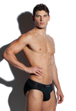 SALIGIA Black Greek Modal Wheat Brief - BANG & STRIKE (view 2)