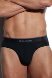 SALIGIA Black Greek Modal Wheat Brief - BANG & STRIKE (view 6)