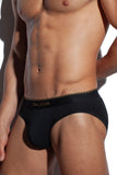 SALIGIA Black Greek Modal Laurel Brief - BANG & STRIKE (view 5)