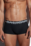 SALIGIA Black Nylon Anaerobic Club Trunk - BANG & STRIKE (view 4)